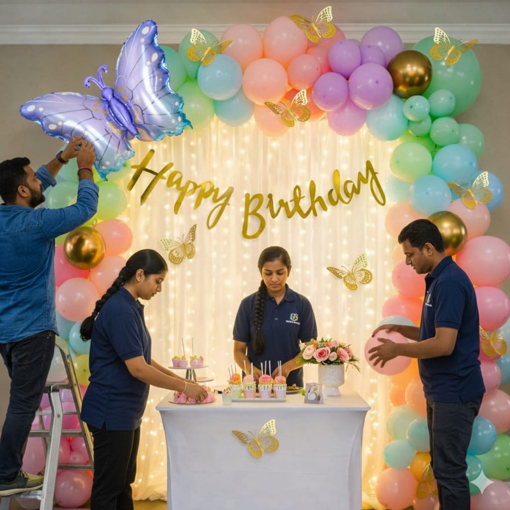 balloon decoration for birthday party